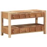 Meuble TV Marron 83 x 33 x 46 cm Bois Recyclé Solide 582167582167