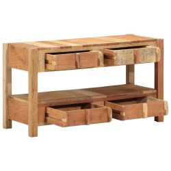 Meuble TV Marron 83 x 33 x 46 cm Bois Recyclé Solide 582167582167