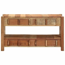 Meuble TV Marron 83 x 33 x 46 cm Bois Recyclé Solide 582167582167