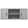 Meuble TV Gris béton 100x35x40 cm Bois d'ingénierie 582168582168
