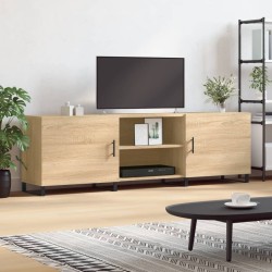 Meuble TV chêne sonoma 150x30x50 cm bois d'ingénierie 582169582169