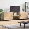 Meuble TV chêne sonoma 150x30x50 cm bois d'ingénierie 582169582169