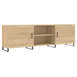 Meuble TV chêne sonoma 150x30x50 cm bois d'ingénierie 582169582169