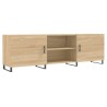 Meuble TV chêne sonoma 150x30x50 cm bois d'ingénierie 582169582169