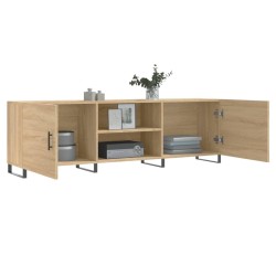 Meuble TV chêne sonoma 150x30x50 cm bois d'ingénierie 582169582169
