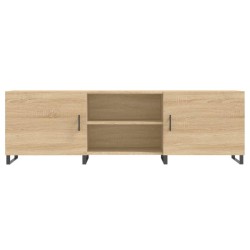 Meuble TV chêne sonoma 150x30x50 cm bois d'ingénierie 582169582169