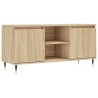 Meuble TV chêne sonoma 104x35x50 cm bois d'ingénierie 582170582170
