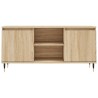Meuble TV chêne sonoma 104x35x50 cm bois d'ingénierie 582170582170