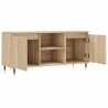 Meuble TV chêne sonoma 104x35x50 cm bois d'ingénierie 582170582170