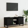Meuble TV Chêne noir 104 x 35 x 50 cm Bois d'ingénierie 582171582171