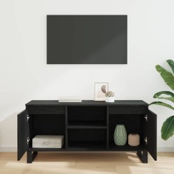 Meuble TV Chêne noir 104 x 35 x 50 cm Bois d'ingénierie 582171582171