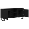 Meuble TV Chêne noir 104 x 35 x 50 cm Bois d'ingénierie 582171582171