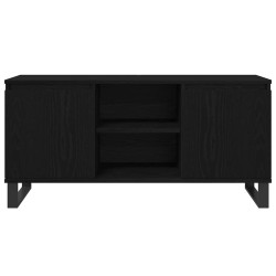 Meuble TV Chêne noir 104 x 35 x 50 cm Bois d'ingénierie 582171582171