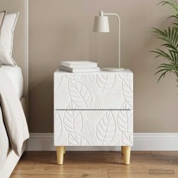 Table de chevet Blanc brillant 43 x 34,5 x 48 cm 582182582182