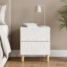 Table de chevet Blanc brillant 43 x 34,5 x 48 cm 582182582182