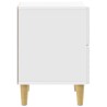 Table de chevet Blanc brillant 43 x 34,5 x 48 cm 582182582182