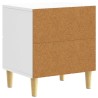 Table de chevet Blanc brillant 43 x 34,5 x 48 cm 582182582182