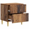 Table de chevet Bois ancien 43 x 34,5 x 48 cm Bois d'ingénierie 582183582183