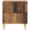 Table de chevet Bois ancien 43 x 34,5 x 48 cm Bois d'ingénierie 582183582183