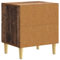 Table de chevet Bois ancien 43 x 34,5 x 48 cm Bois d'ingénierie 582183582183