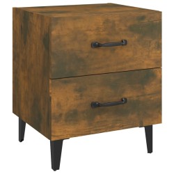 Table de chevet Chêne fumé 40x35x47,5 cm 582188582188