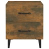 Table de chevet Chêne fumé 40x35x47,5 cm 582188582188