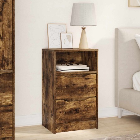 Table de chevet Chêne fumé 40 x 30 x 467 cm Bois d'ingénierie 582189582189
