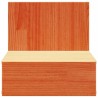 Table de chevet Brun cire 42 x 32,5 x 40 cm Bois massif en pin 582190582190