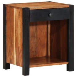 Cabinet de chevet Marron 40 x 35 x 50 cm Bois d'Acacia Massif 582192582192