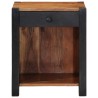 Cabinet de chevet Marron 40 x 35 x 50 cm Bois d'Acacia Massif 582192582192