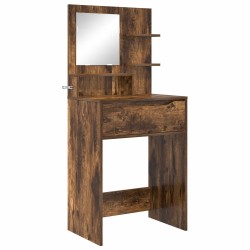 Tables de maquillage pour chambre Chêne fumé 80 x 39,6 x 135 cm 582194582194