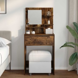 Tables de maquillage pour chambre Chêne fumé 80 x 39,6 x 135 cm 582194582194