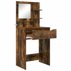 Tables de maquillage pour chambre Chêne fumé 80 x 39,6 x 135 cm 582194582194