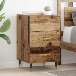 Cabinet de chevet Bois ancien 40 x 40 x 66 cm Bois d'ingénierie 582200582200