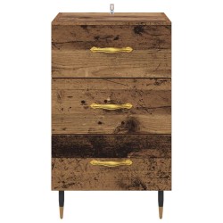 Cabinet de chevet Bois ancien 40 x 40 x 66 cm Bois d'ingénierie 582200582200
