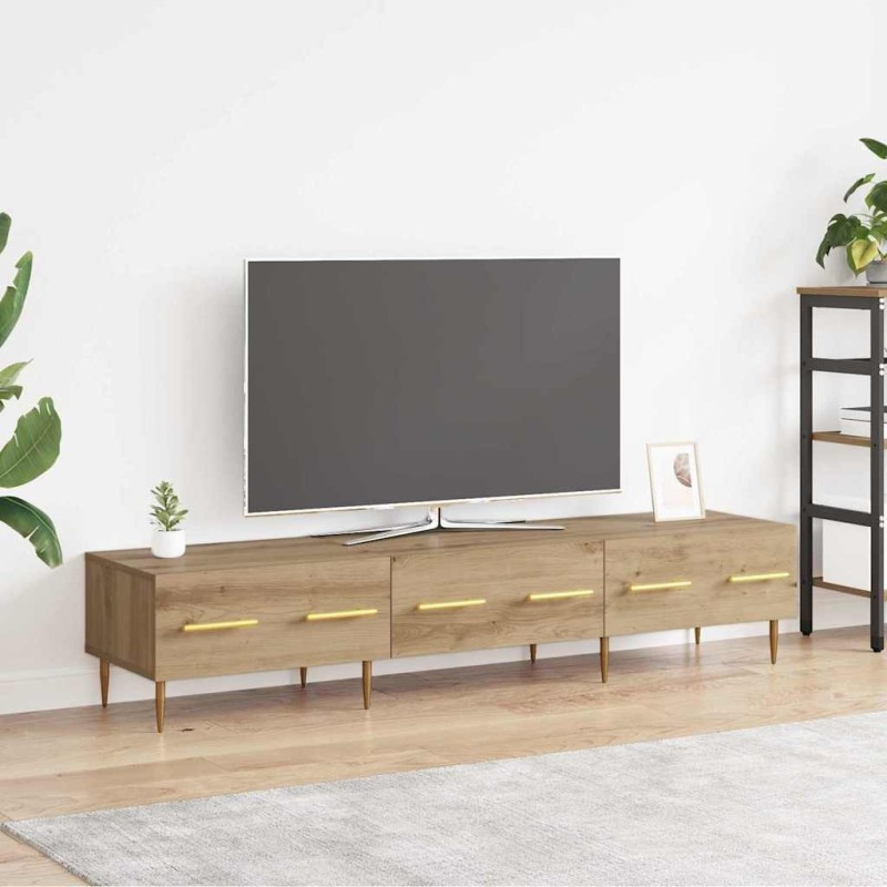Meuble TV 150 x 36 x 30 cm Chêne artisanal Bois d'ingénierie 582202582202