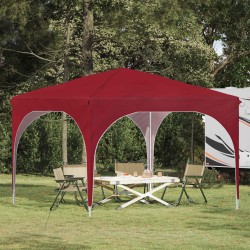 Tente de fête pop-up 290 x 290 x 245 cm Bordeaux 582207582207