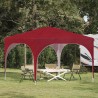 Tente de fête pop-up 290 x 290 x 245 cm Bordeaux 582207582207
