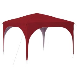 Tente de fête pop-up 290 x 290 x 245 cm Bordeaux 582207582207
