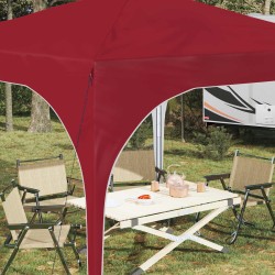 Tente de fête pop-up 290 x 290 x 245 cm Bordeaux 582207582207