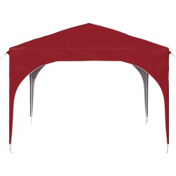 Tente de fête pop-up 290 x 290 x 245 cm Bordeaux 582207582207
