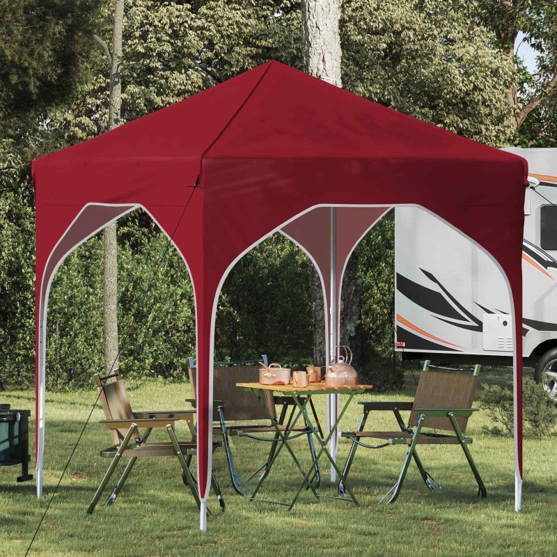 Tente de fête pop-up 194 x 194 x 245 cm Bordeaux 582208582208