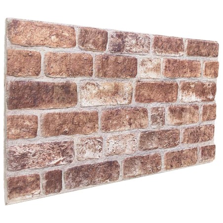 Panneaux muraux 10 pcs Marron 100 x 50 cm Mousse EPS 582216582216