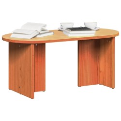 Table basse Brun cire 80 x 39,5 x 35 cm Bois de pin massif 582224582224