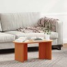 Table basse Brun cire 80 x 39,5 x 35 cm Bois de pin massif 582224582224