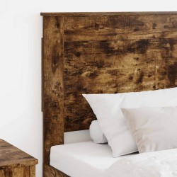 Tête de lit avec tête de lit Chêne fumé 90 cm Bois d'ingénierie 582240582240