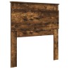 Tête de lit avec tête de lit Chêne fumé 90 cm Bois d'ingénierie 582240582240