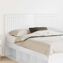 Tête de lit Blanc Brillant 150 cm Bois d'ingénierie 582241582241
