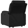Fauteuil inclinable de massage Noir Similicuir 582242582242
