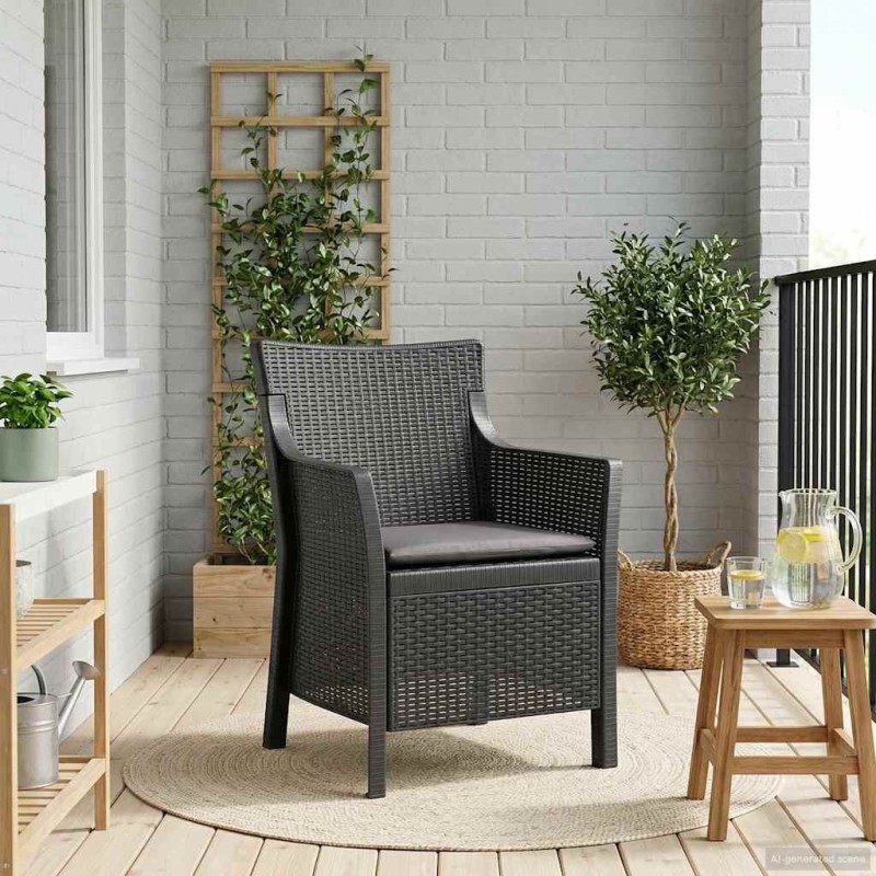 Fauteuil Anthracite PP 582248582248